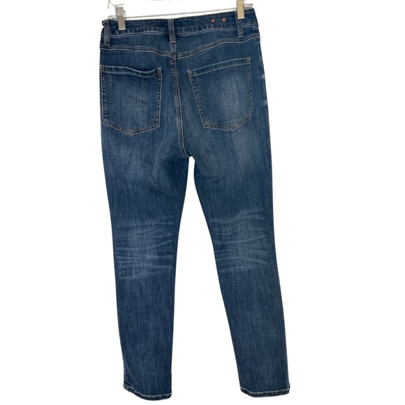 CAbi #3940 Higher Straight High Waist Denim Jeans Size 6 - Picture 4 of 5
